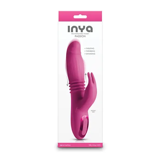 Ns Novelties INC INYA Passion Pink Vibrators Ns Novelties INC INYA Passion Pink Vibrators