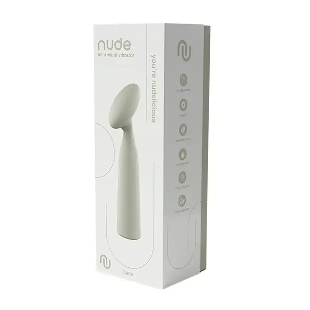 NUDE Luna Rechargeable Mini Wand Vibe Mint XGEN Products Vibrators