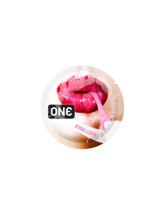 ONE Vibrators One FlavourWaves BubbleGum Condom