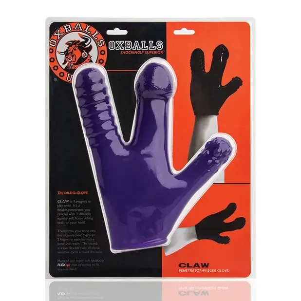 OXBALLS CLAW glove black Anal OXBALLS CLAW glove black Anal