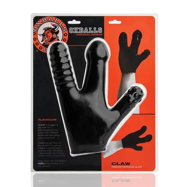 OXBALLS CLAW glove black Anal OXBALLS CLAW glove black Anal