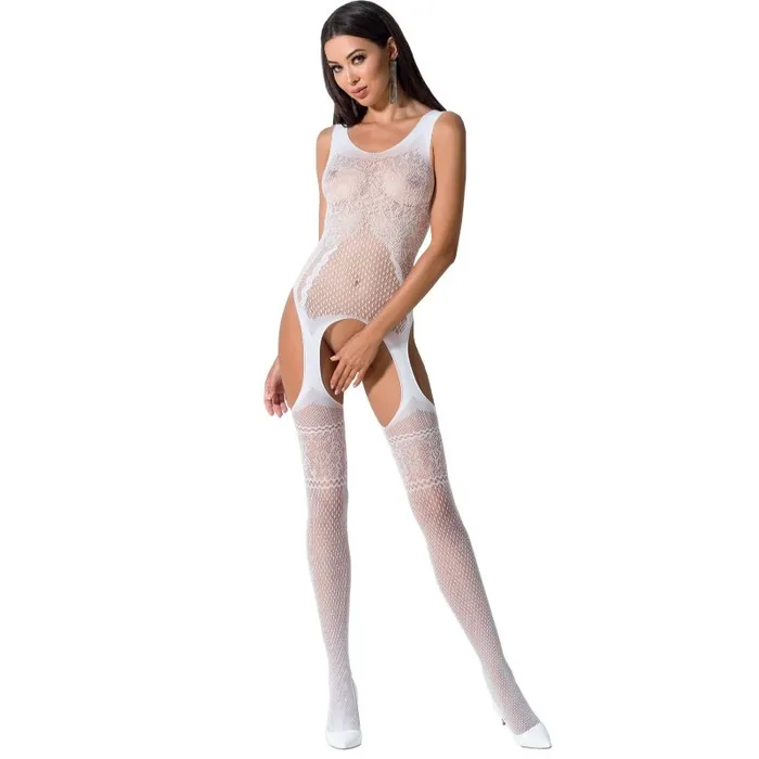 Passion Bodystockings Playsuits PASSION WOMAN BS061 WHITE BODYSTOCKING ONE SIZE Passion Bodystockings Playsuits PASSION WOMAN BS061 WHITE BODYSTOCKING ONE SIZE