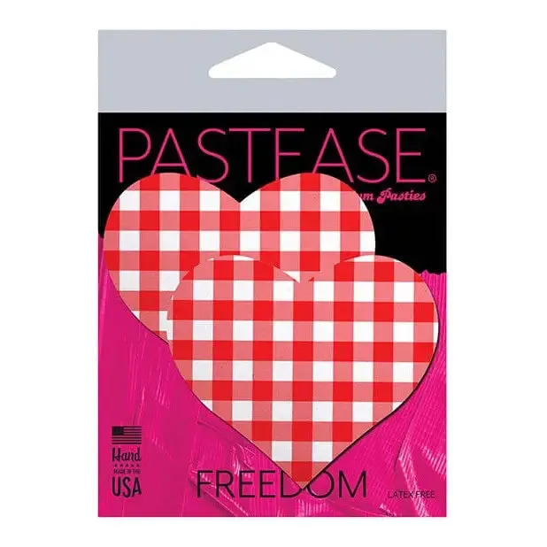 Pastease Premium Gingham Heart Os Pastease Anal