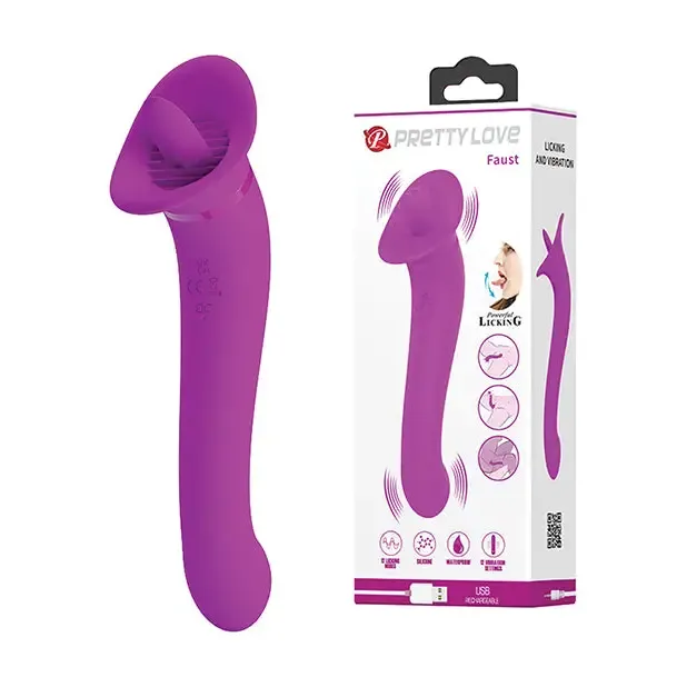 Pretty Love Faust Licking Trumpet Fuchsia Pretty Love Vibrators