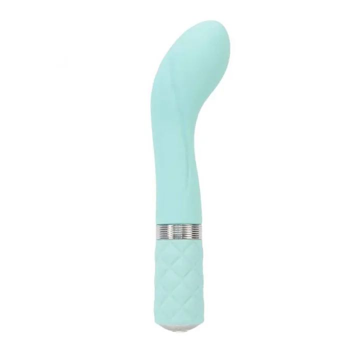 Pure Love GSpot Vibrator With Swarovski Crystal Teal PL Vibrators
