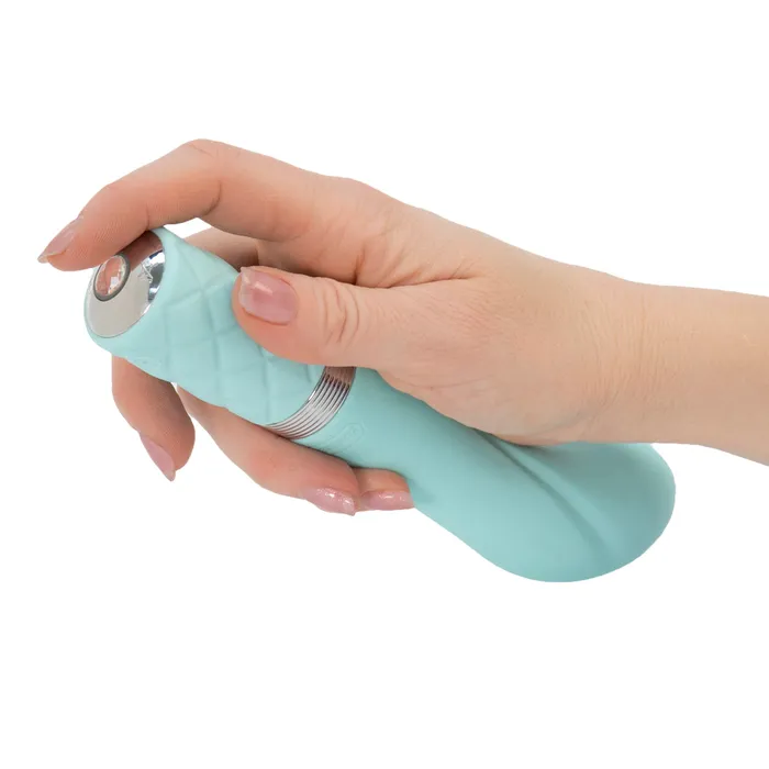 Pure Love GSpot Vibrator With Swarovski Crystal Teal PL Vibrators