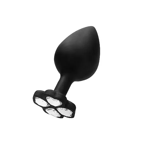 Regular Lucky Diamond Butt Plug Black SHOTS AMERICA Anal
