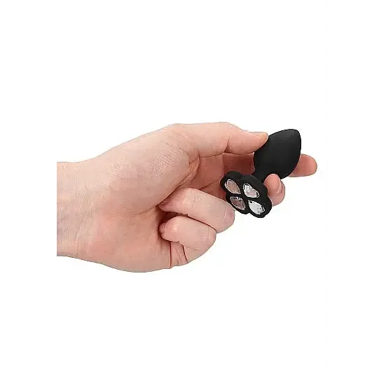 Regular Lucky Diamond Butt Plug Black SHOTS AMERICA Anal Regular Lucky Diamond Butt Plug Black SHOTS AMERICA Anal