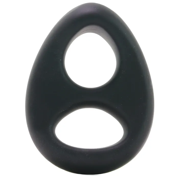 Renegade Romeo Soft Silicone Dual Ring in Black ns novelties Anal
