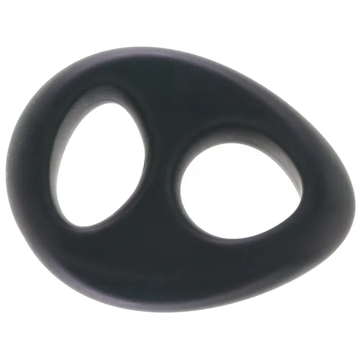 Renegade Romeo Soft Silicone Dual Ring in Black ns novelties Anal Renegade Romeo Soft Silicone Dual Ring in Black ns novelties Anal