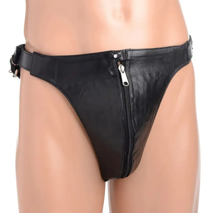 Restraints Strict Leather Spiked Leather Confinement Jockstrap
