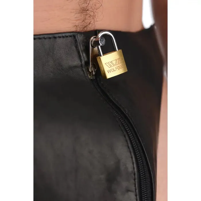 Restraints Strict Leather Spiked Leather Confinement Jockstrap