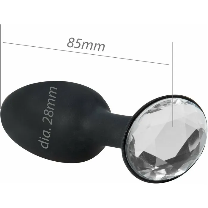 Seven Creations Anal Seven Creations Crystal Amulet Silicone Butt Plug Small