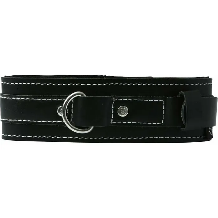 Sportsheets Edge Lined Leather Collar Sportsheets Restraints Sportsheets Edge Lined Leather Collar Sportsheets Restraints