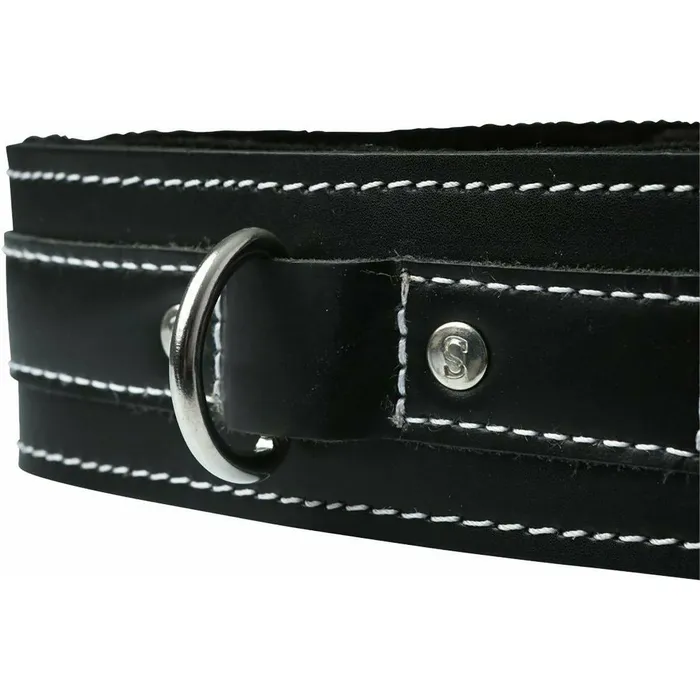 Sportsheets Edge Lined Leather Collar Sportsheets Restraints Sportsheets Edge Lined Leather Collar Sportsheets Restraints