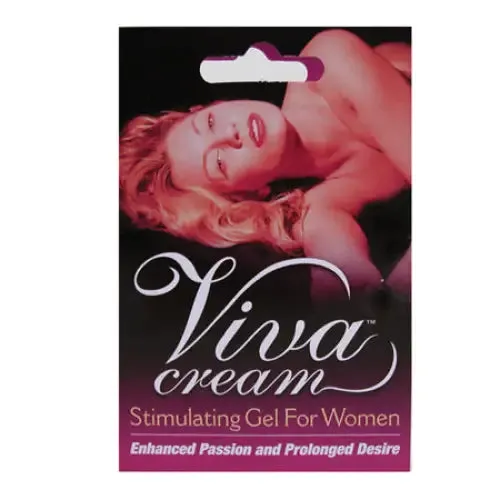 Swiss Navy Viva Cream Stimulating Gel For Women 2 ml Foils 24Piece Box Swiss Navy Enhancers