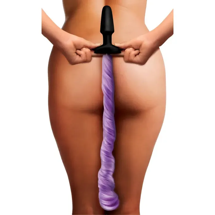 Tailz Purple Pony Tail Anal Plug Anal