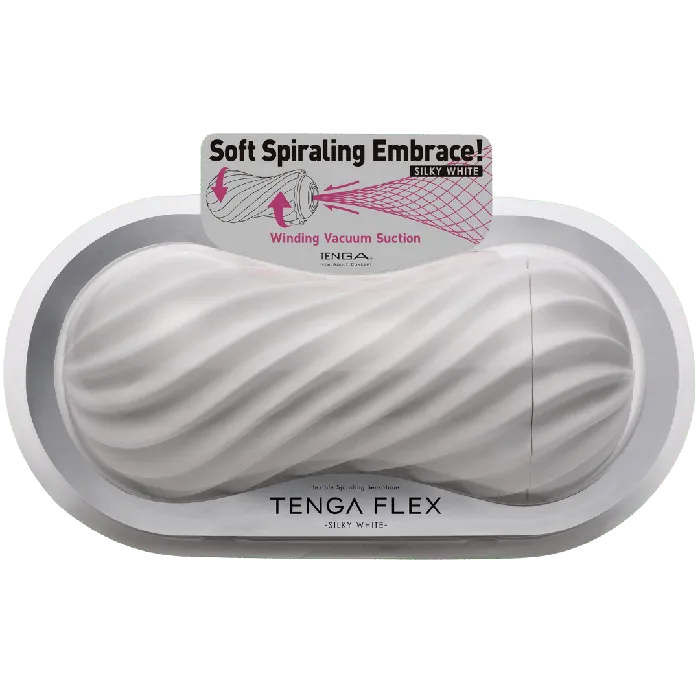 TENGA FLEX Vibrators FLEX Silky White