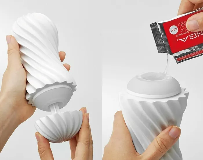 TENGA FLEX Vibrators FLEX Silky White