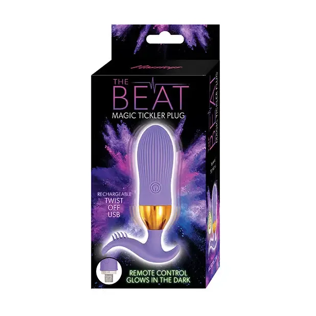 The Beat Magic Tickler Plug Pink Novelties By Nasswalk Anal