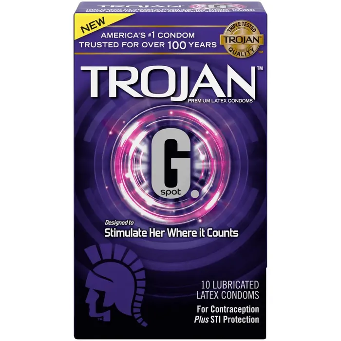Trojan G Spot 10ct Trojan Vibrators