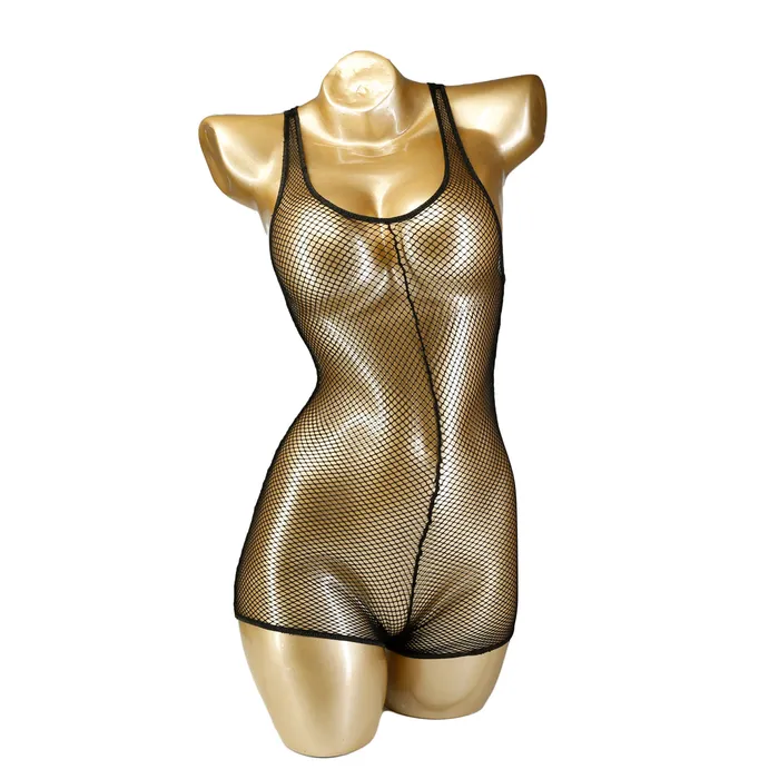 Unisex Fishnet Torso Jumper Black OS BMS Enterprises Anal