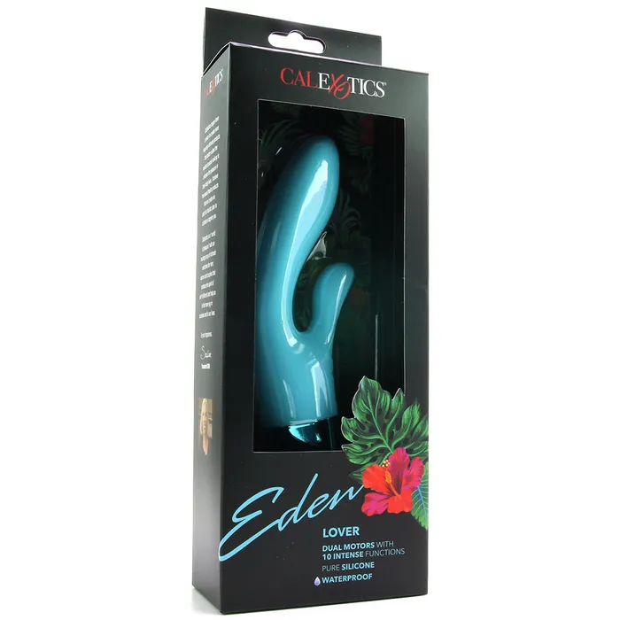 Vibrators CalExotics Eden Lover 10 Function Silicone Rabbit Vibe Vibrators CalExotics Eden Lover 10 Function Silicone Rabbit Vibe