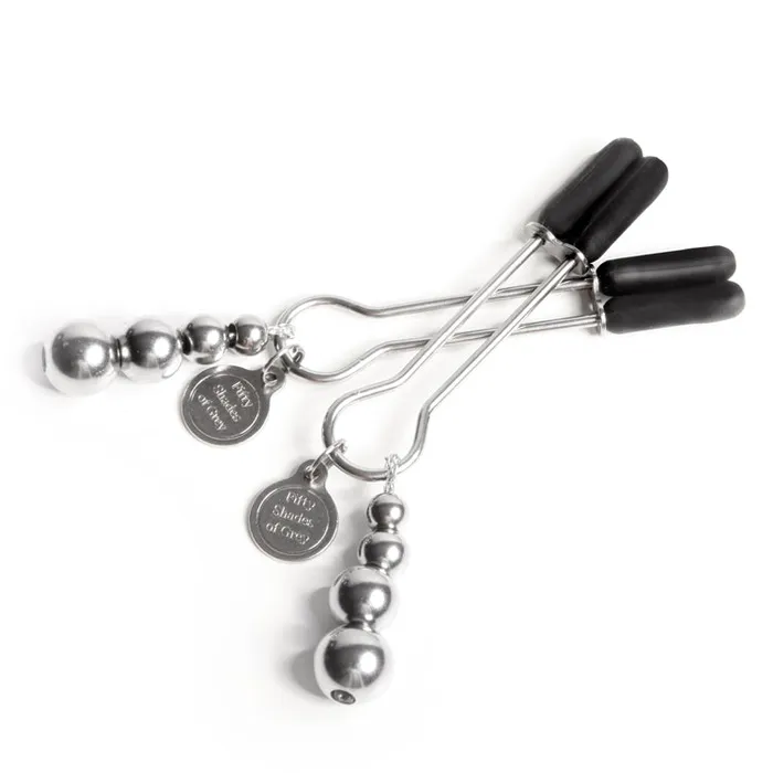 Vibrators Fifty Shades of Grey Fifty Shades of Grey The Pinch Adjustable Nipple Clamps
