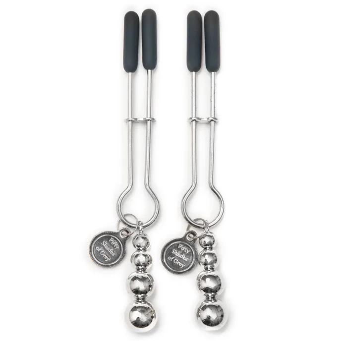 Vibrators Fifty Shades of Grey Fifty Shades of Grey The Pinch Adjustable Nipple Clamps