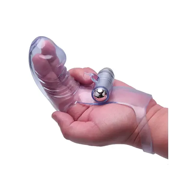 Vibrators Icon Brands INC The 9s Vibrofinger Phallic Finger Massager Purple Vibrators Icon Brands INC The 9s Vibrofinger Phallic Finger Massager Purple