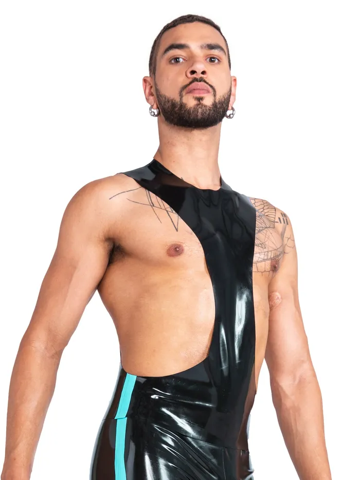 Vibrators Latex Singlet Top HonourSkintwocom