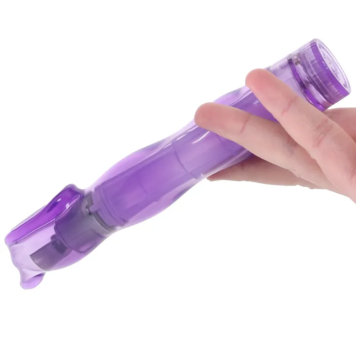 Vibrators Lighted Shimmers LED Hummer Vibe in Purple CalExotics