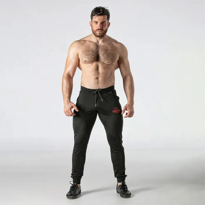 Vibrators Locker Gear LOCKER GEAR Look At Joggers Red