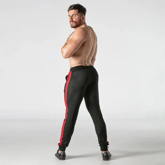 Vibrators Locker Gear LOCKER GEAR Look At Joggers Red