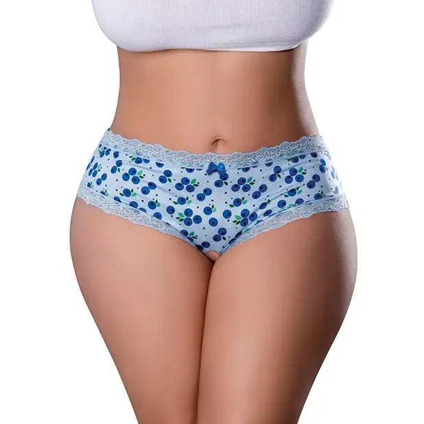 Vibrators Magic Moments Intl Sweet Treats Crotchless Boy Short wWicked Sensual Care Blueberry Lube Blue QN Vibrators Magic Moments Intl Sweet Treats Crotchless Boy Short wWicked Sensual Care Blueberry Lube Blue QN