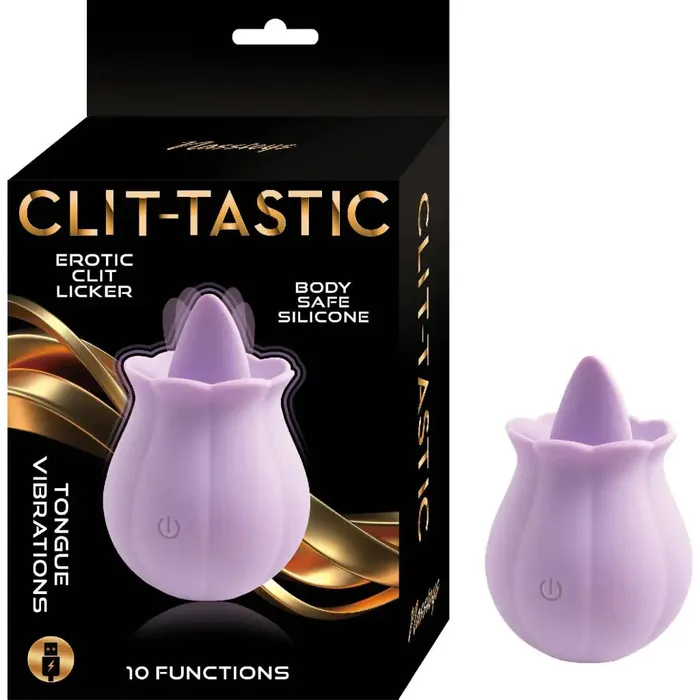 Vibrators Nasstoys Clittastic Erotic Clit Licker Lavender