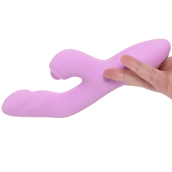 Vibrators Nasstoys Goddess HeatUp Tapping Rabbit Vibe in Lavender