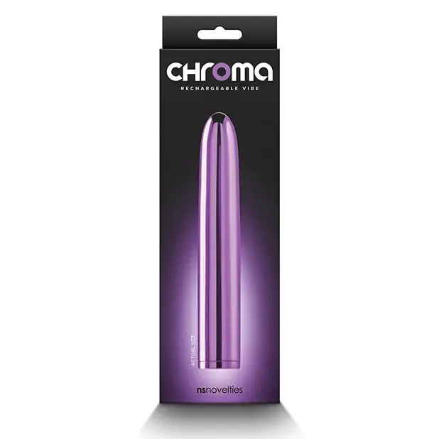 Vibrators NS Novelties Chroma Rechargeable Vibe 7 in Pink Vibrators NS Novelties Chroma Rechargeable Vibe 7 in Pink