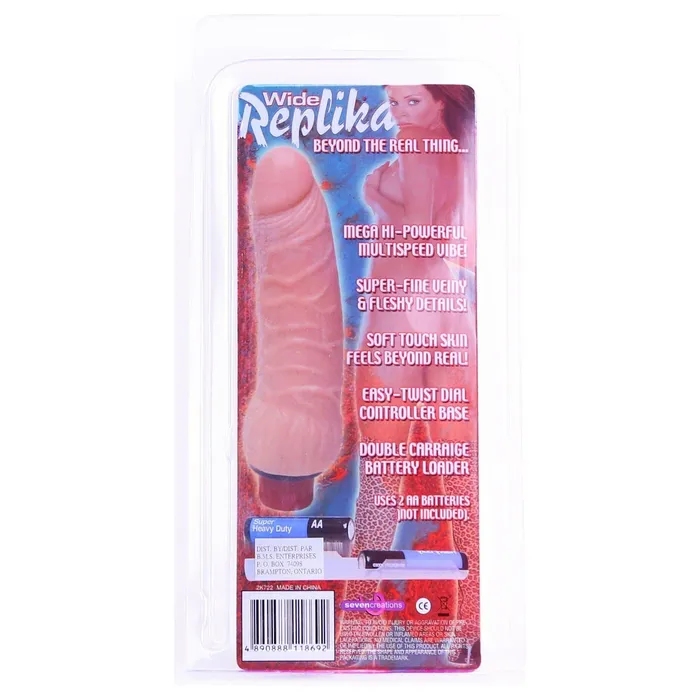 Vibrators PGL PGL Wide Replika Vibrating Dildo