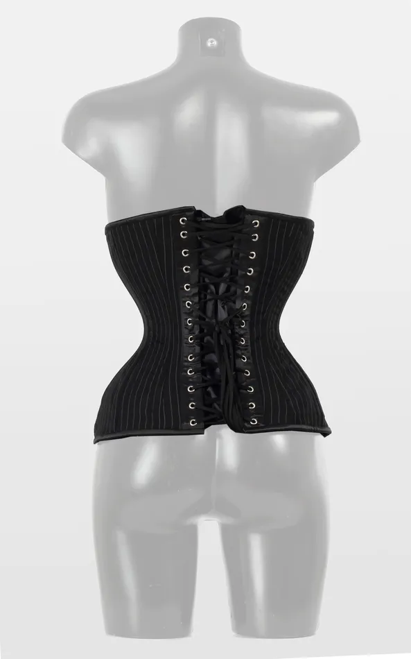 Vibrators Pinstripe Underbust Corset HonourSkintwocom Vibrators Pinstripe Underbust Corset HonourSkintwocom