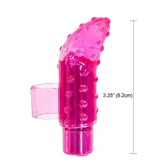 Vibrators PL Pure Love Rechargeable Frisky Finger Vibrator Pink