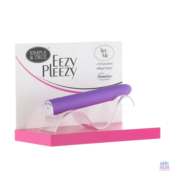 Vibrators PowerBullet PowerBullet Eezy Pleezy 7 Vibrator Purple