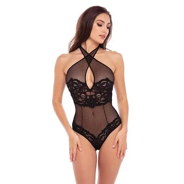 Vibrators Rene Rofe Rene Rofe Midnight Halter Teddy
