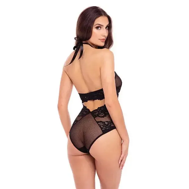 Vibrators Rene Rofe Rene Rofe Midnight Halter Teddy Vibrators Rene Rofe Rene Rofe Midnight Halter Teddy
