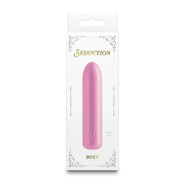 Vibrators Seduction Roxy Metallic Pink New Sensations Novelties Inc