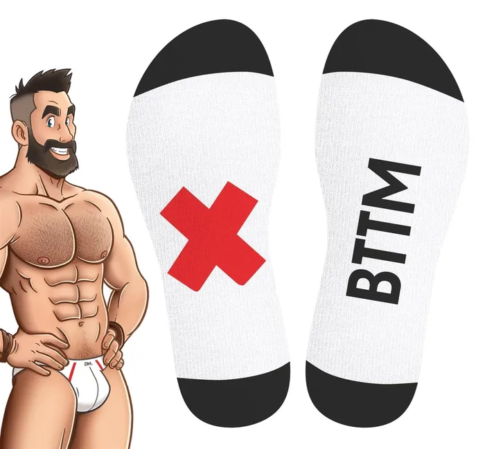 Vibrators SNEAKXX BTTM Skater Socks SneakXX