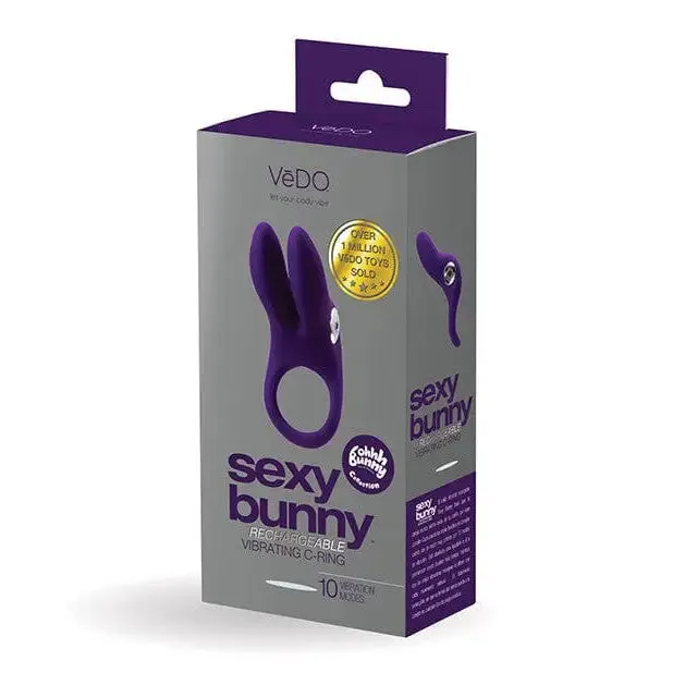 Vibrators VDO Vedo Sexy Bunny Rechargeable Ring Vibrators VDO Vedo Sexy Bunny Rechargeable Ring