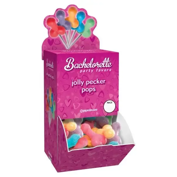 Vibrators wd Bachelorette Jolly Pecker 50 Per Pop Display Pipedream Products Vibrators wd Bachelorette Jolly Pecker 50 Per Pop Display Pipedream Products