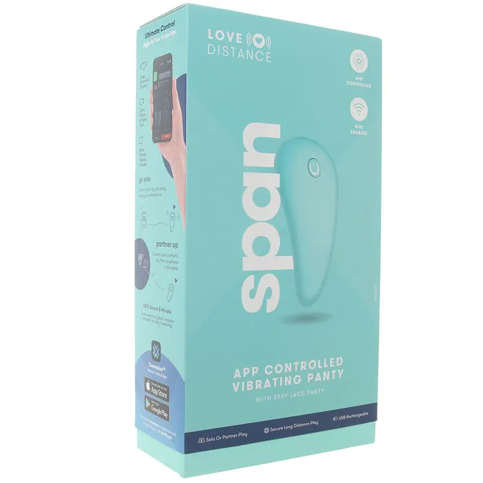 Vibrators XGen Love Distance Span App Controlled Panty Vibe