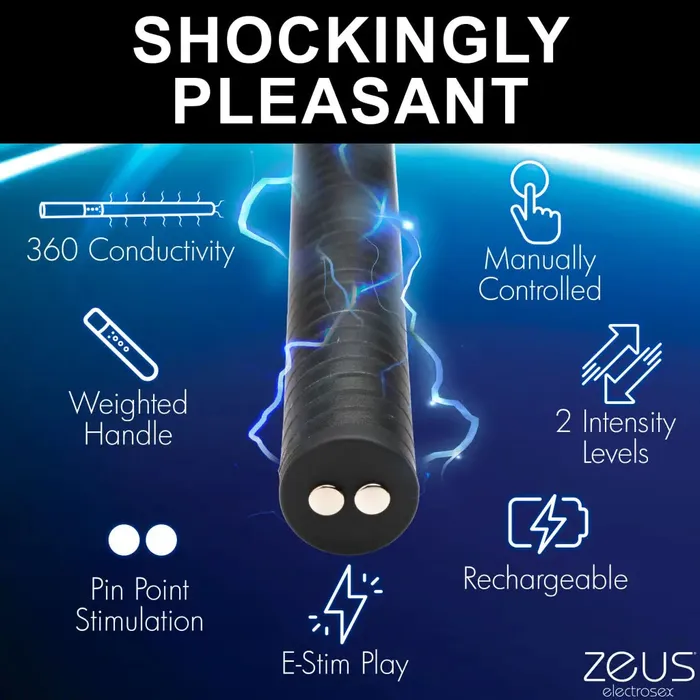 Vibrators XR Brands Estim Baton